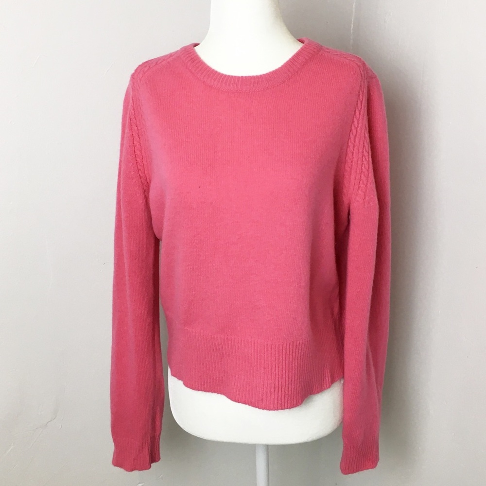 Coral pink Marc by Marc Jacobs Marino wool sweater